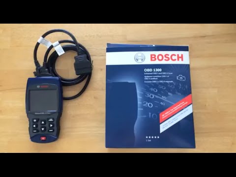 bosch obd 1350 scanner update